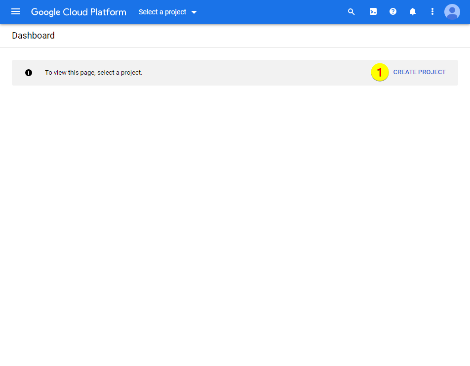 谷歌云平臺——創(chuàng)建項目 谷歌云平臺——創(chuàng)建項目